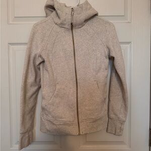 Lululemon full-zip scuba hoodie